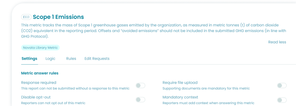 Image: ESG Data Management For Business | Novata
